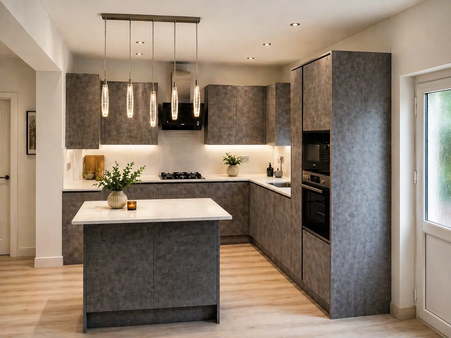 Modern minimalist kitchen